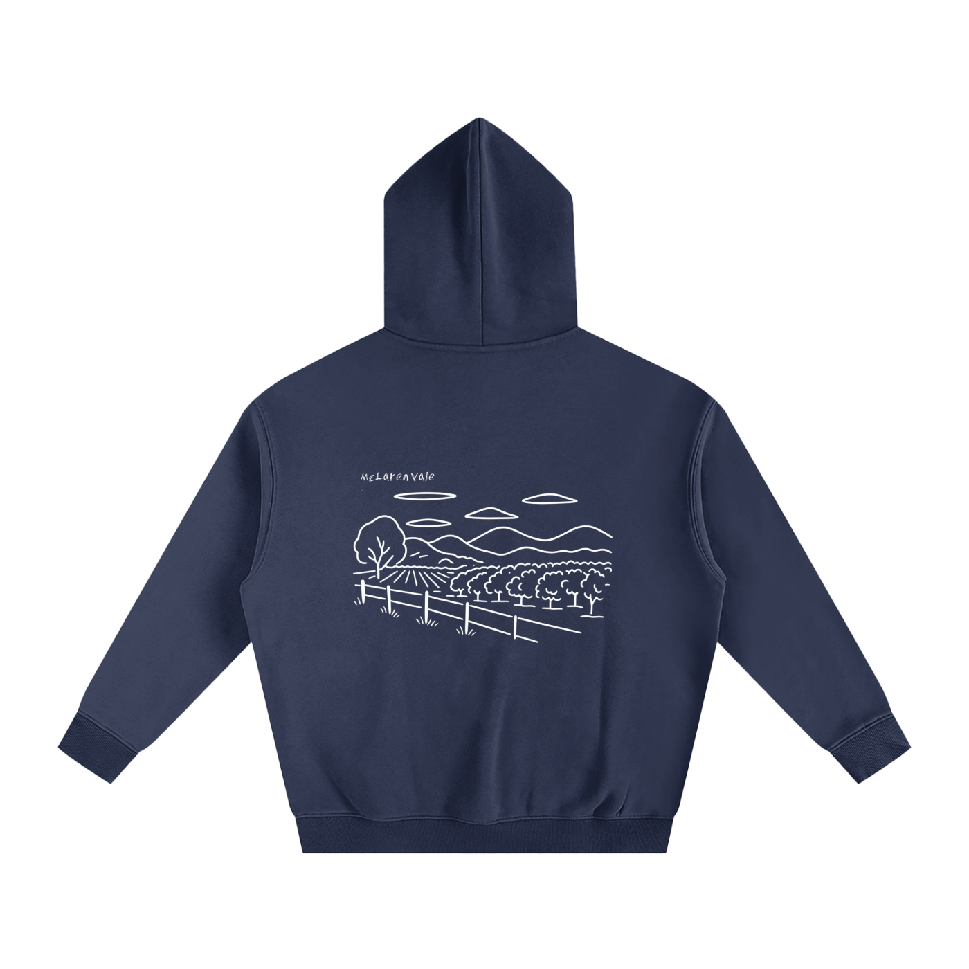 McLaren Vale Oversized Fleeced Hoodie