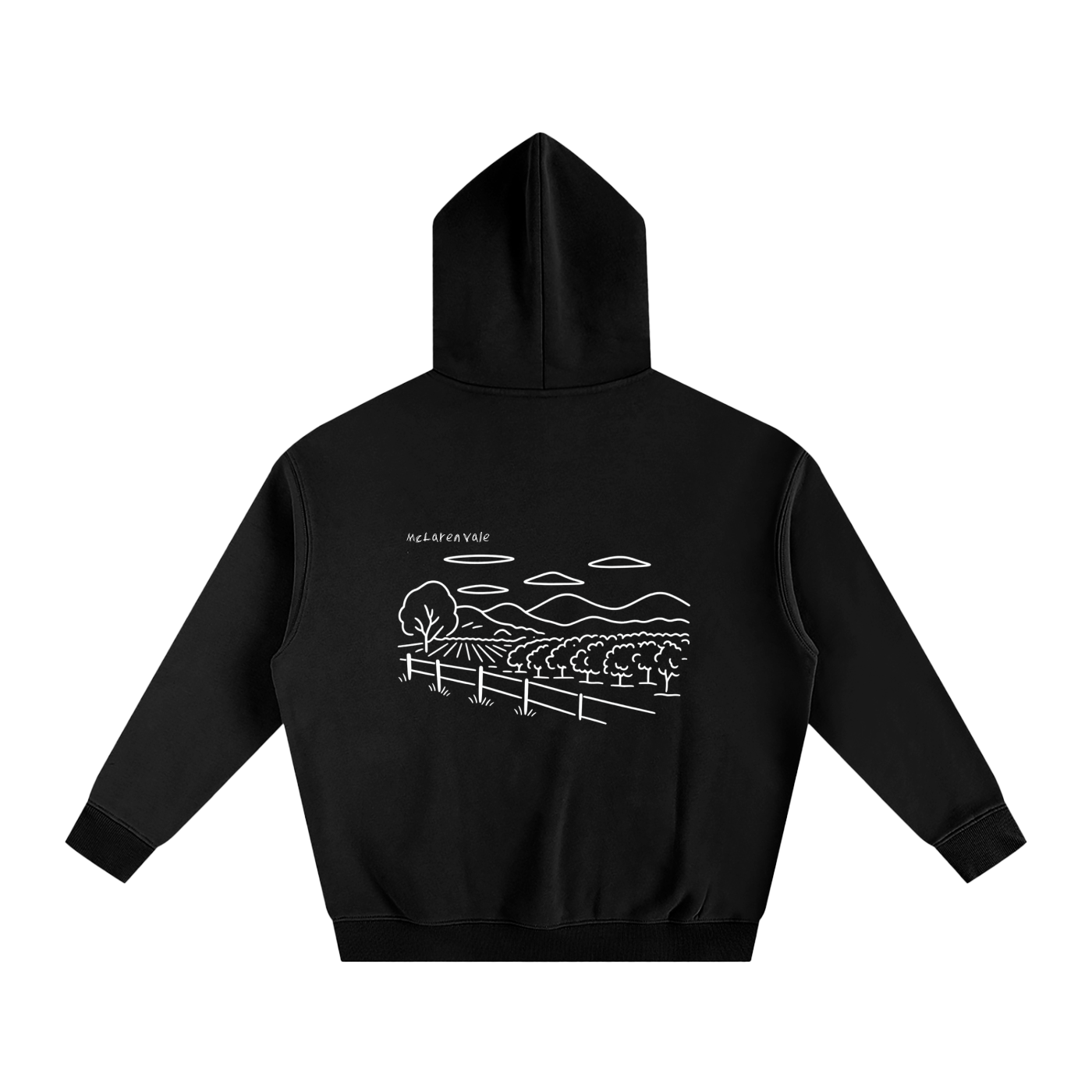 McLaren Vale Oversized Fleeced Hoodie