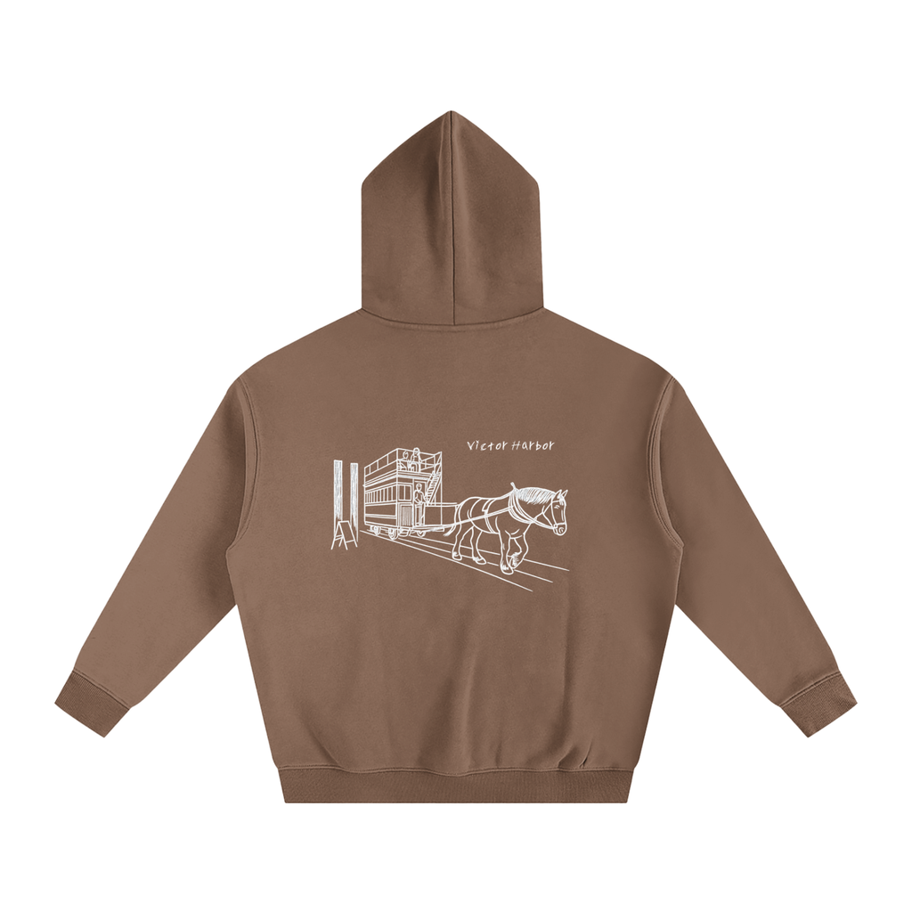 Victor Harbor Oversized Fleeced Hoodie