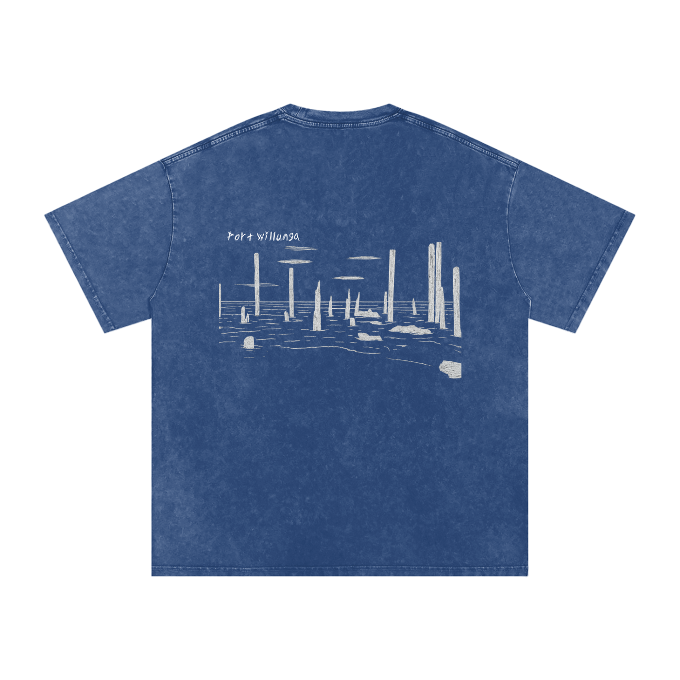 Port Willunga Oversized Cotton T-Shirt