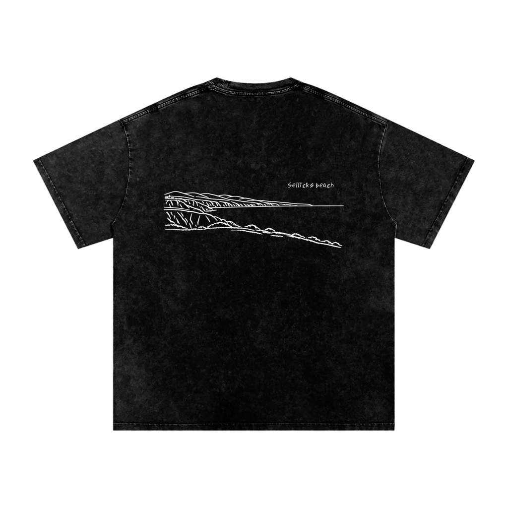Sellicks Beach Oversized Cotton Tee