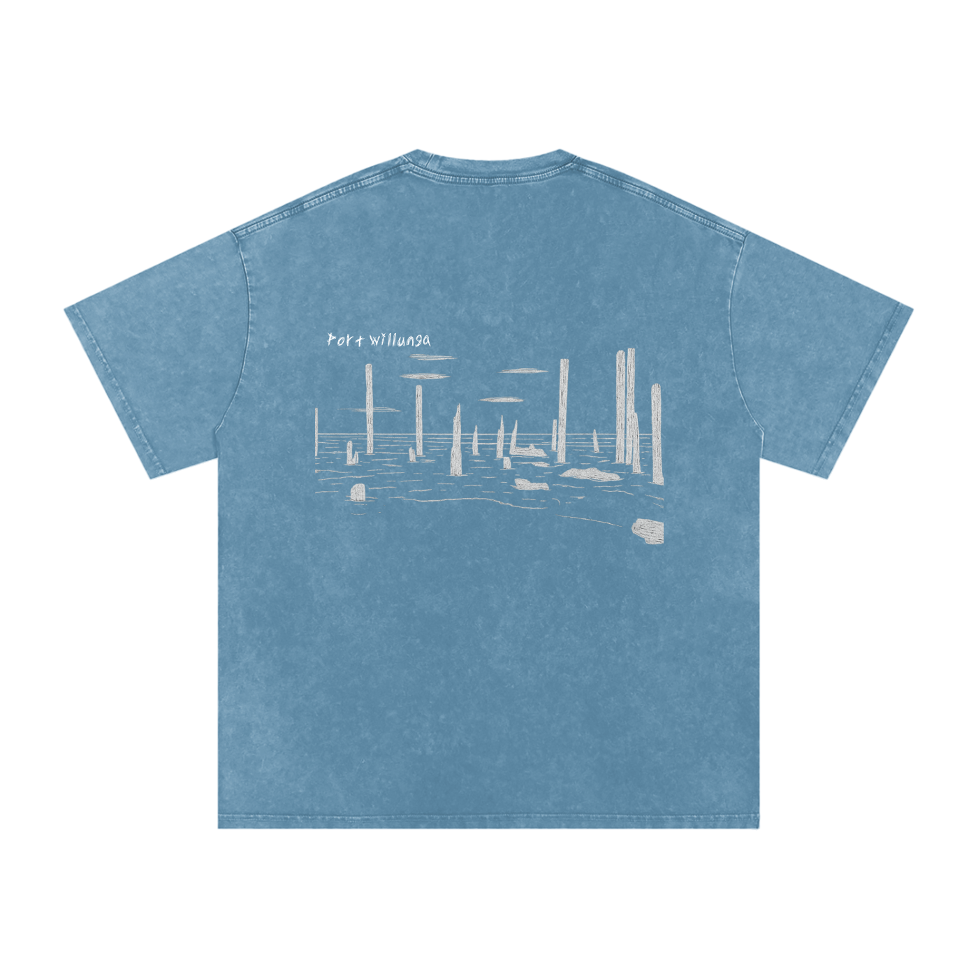 Port Willunga Oversized Cotton T-Shirt