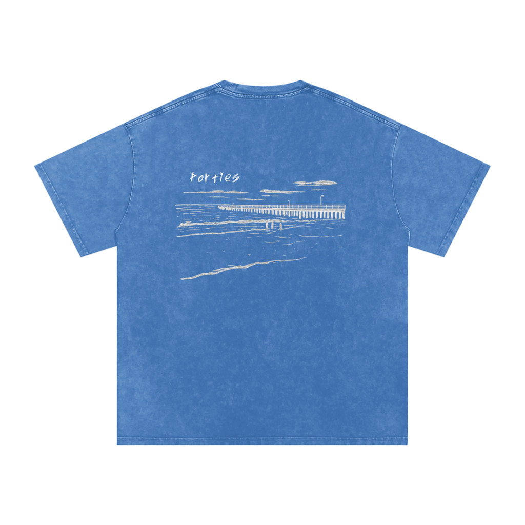 Port Noarlunga Oversized Cotton T-Shirt