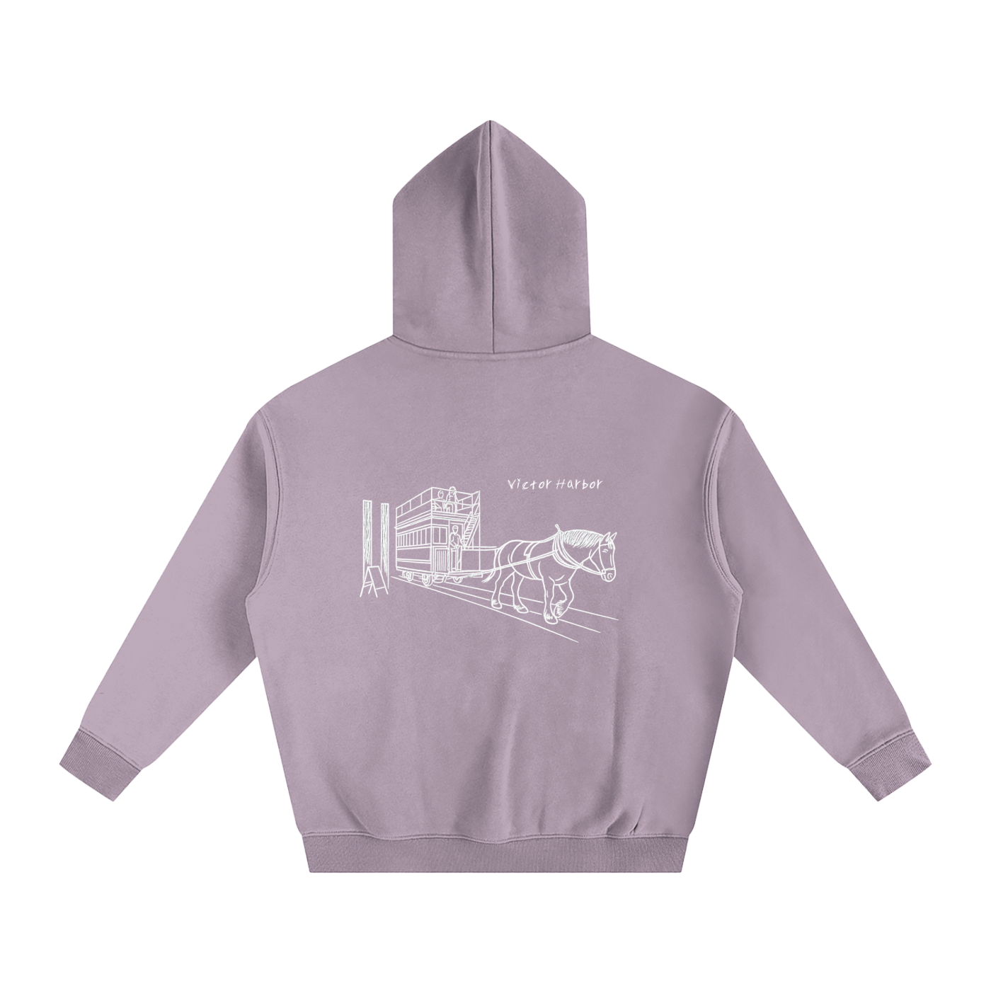 Victor Harbor Oversized Fleeced Hoodie