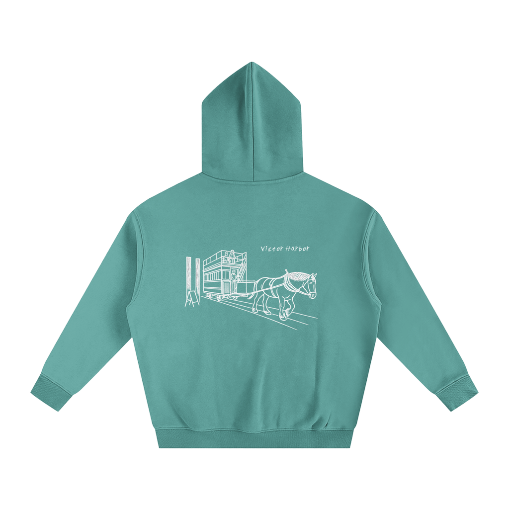 Victor Harbor Oversized Fleeced Hoodie