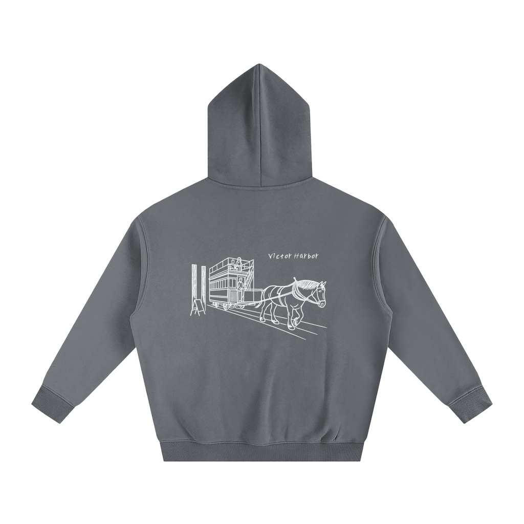 Victor Harbor Oversized Fleeced Hoodie