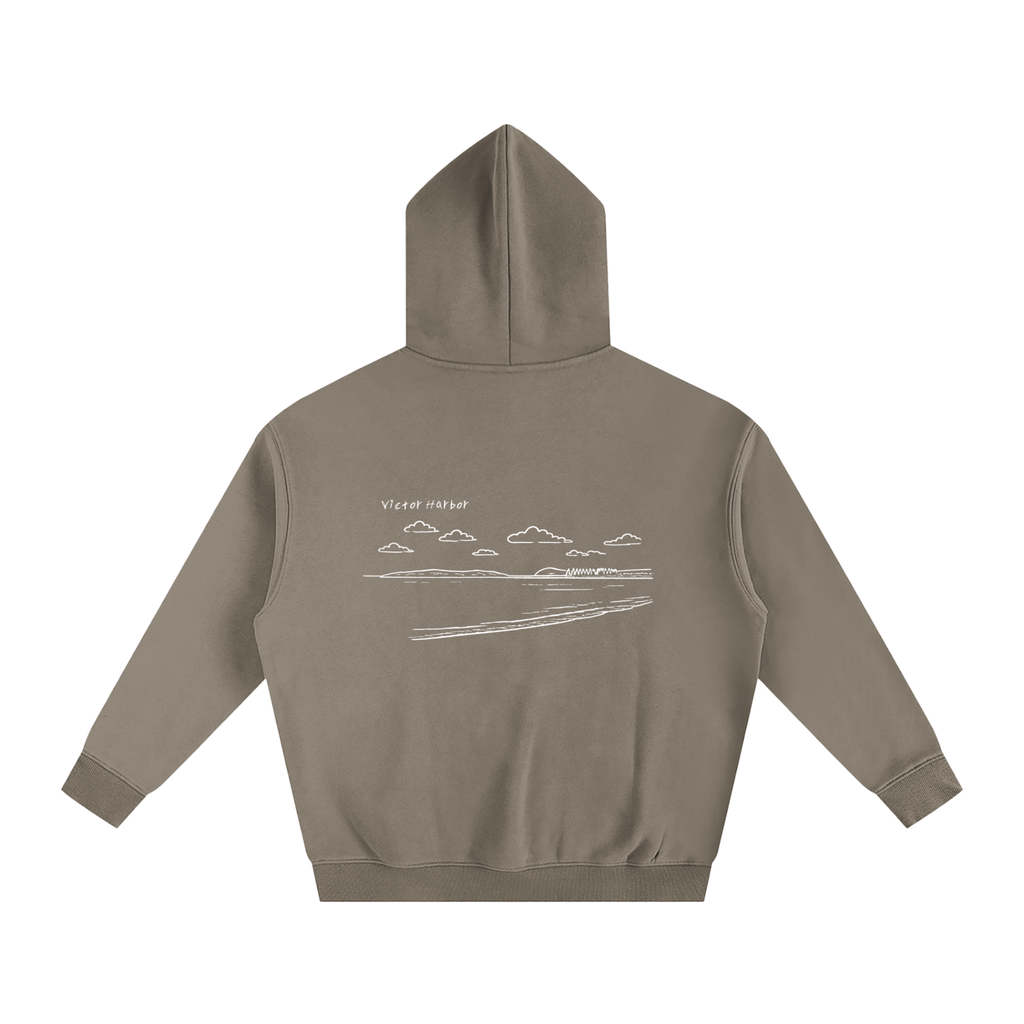 Victor Harbor Part 2 Oversized Fleeced Hoodie