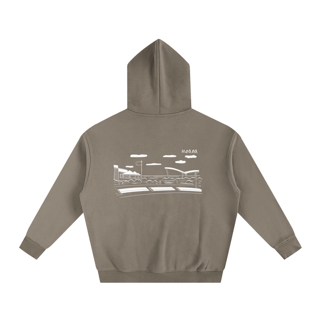 Moana Oversized Fleeced Hoodie