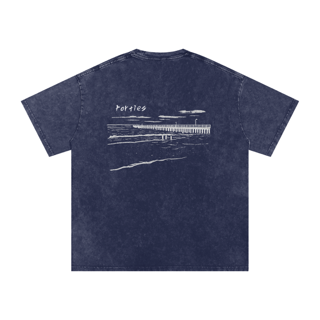 Port Noarlunga Oversized Cotton T-Shirt