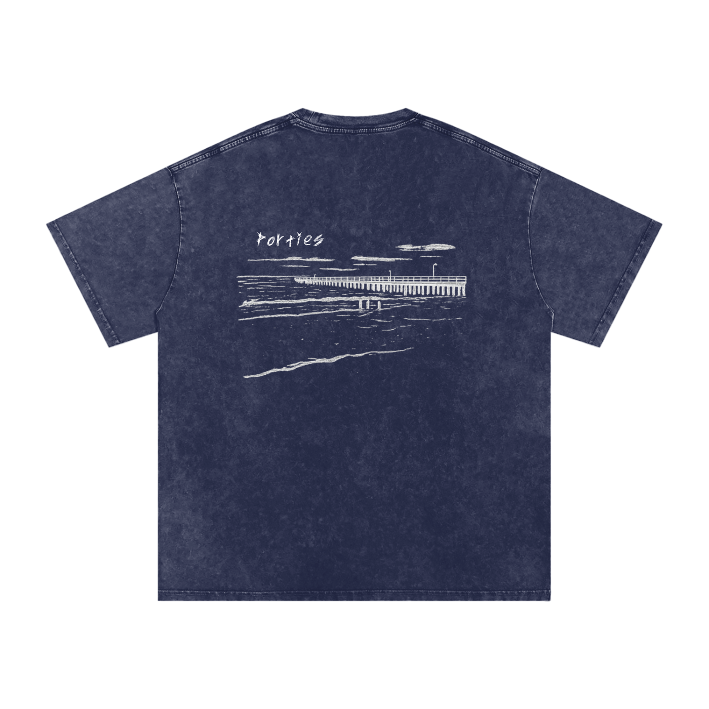 Port Noarlunga Oversized Cotton T-Shirt