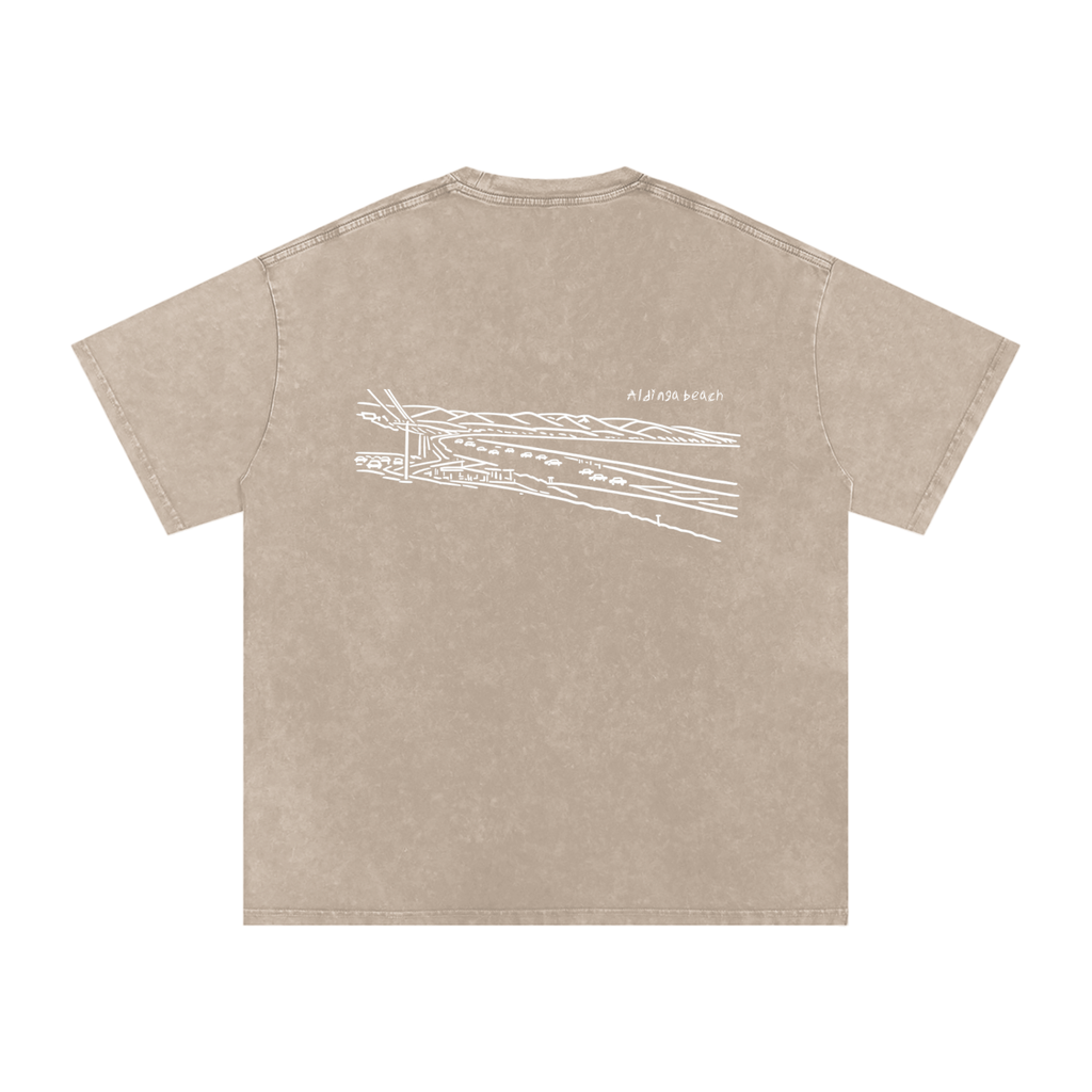 Aldinga Beach Oversized Cotton T-Shirt