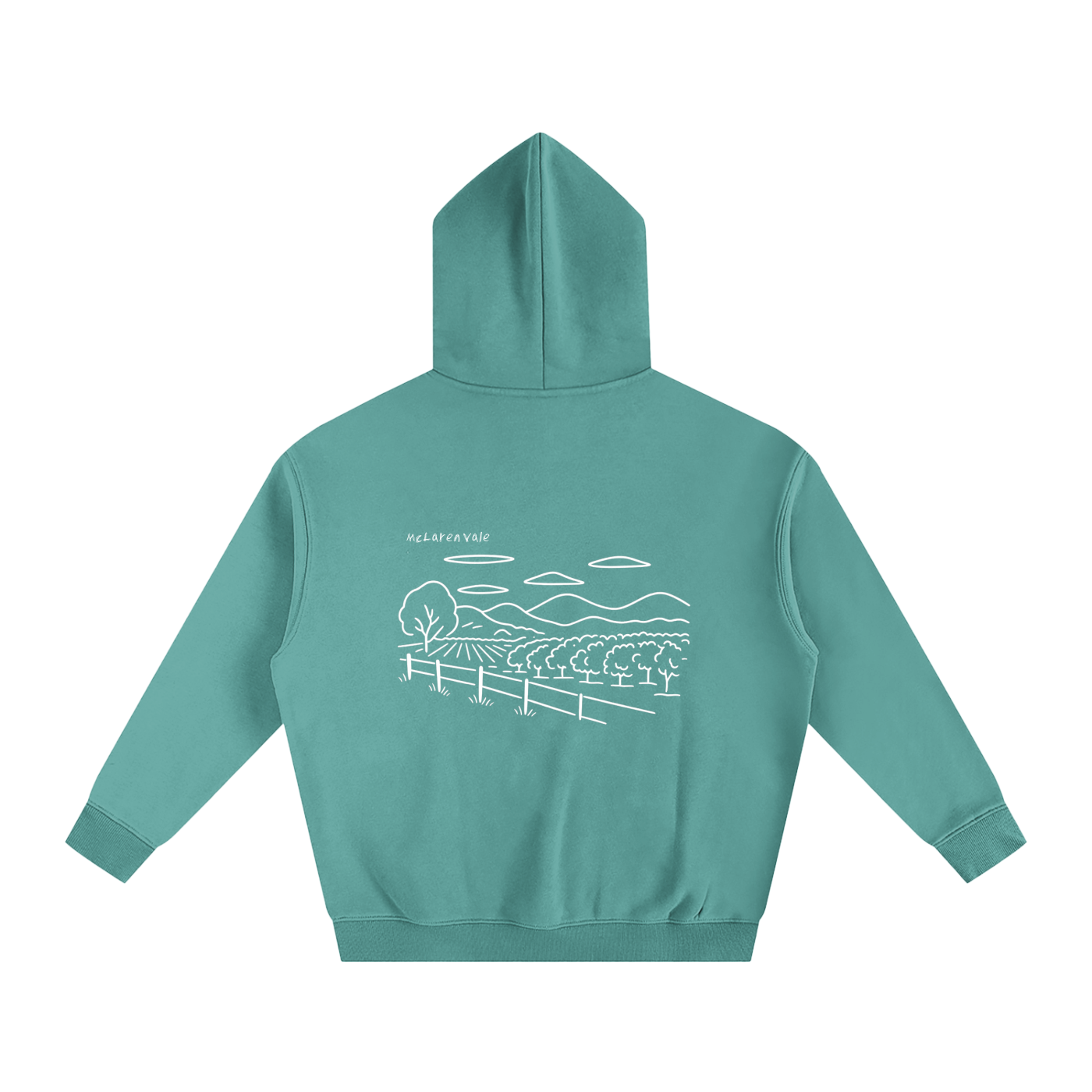 McLaren Vale Oversized Fleeced Hoodie