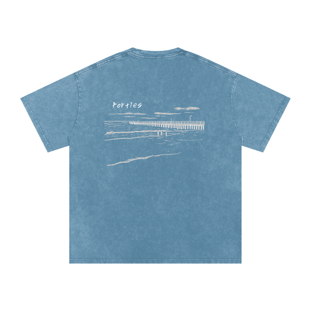Port Noarlunga Oversized Cotton T-Shirt