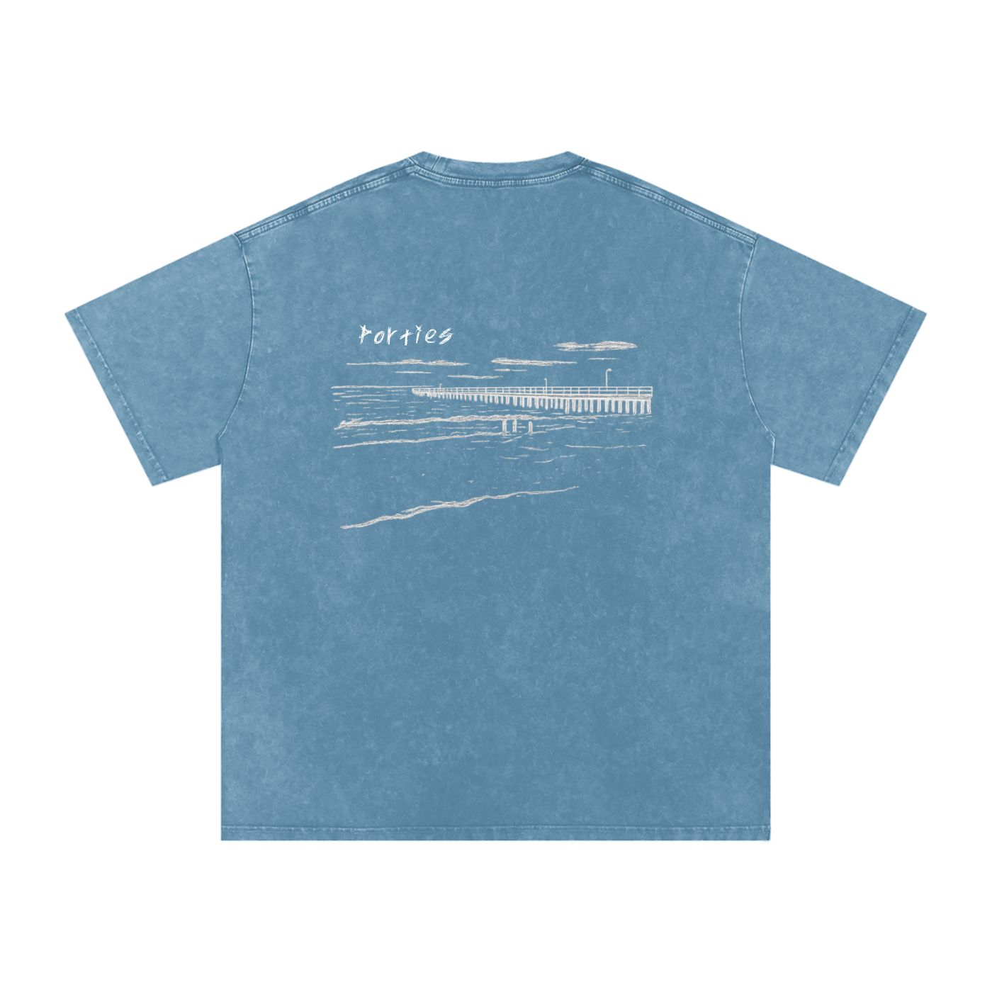 Port Noarlunga Oversized Cotton T-Shirt
