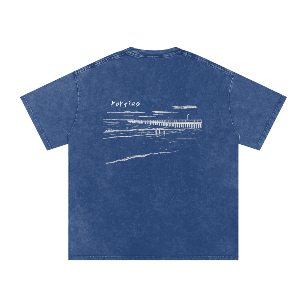Port Noarlunga Oversized Cotton T-Shirt