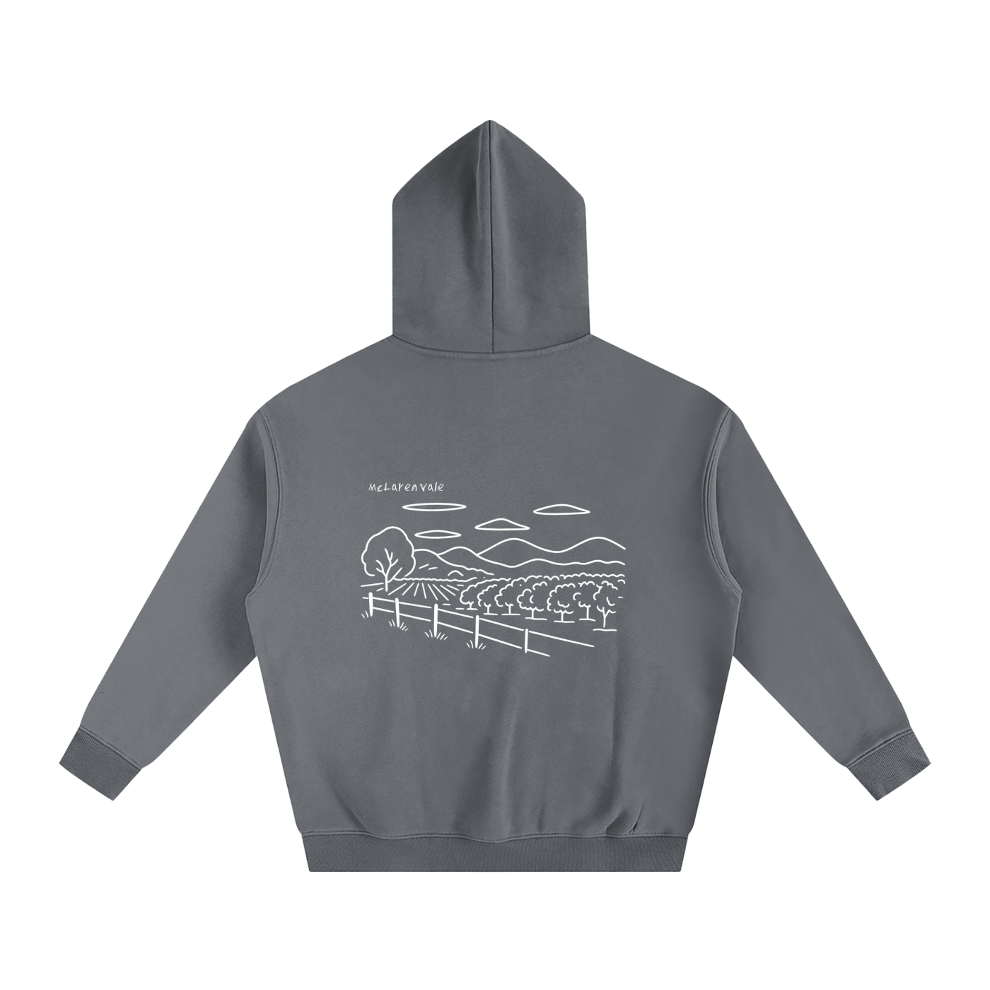McLaren Vale Oversized Fleeced Hoodie
