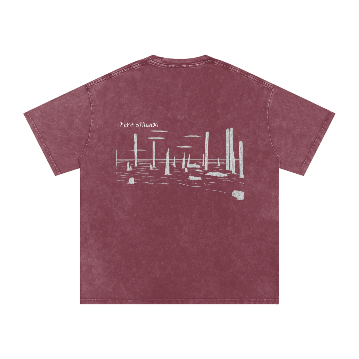 Port Willunga Oversized Cotton T-Shirt